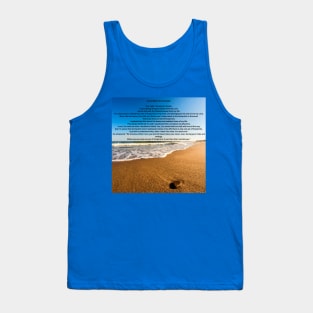 FOOTPRINTS IN THE SAND Tank Top